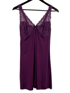 Pour Moi Flora Luxe Chemise in Purple Women's Size Medium